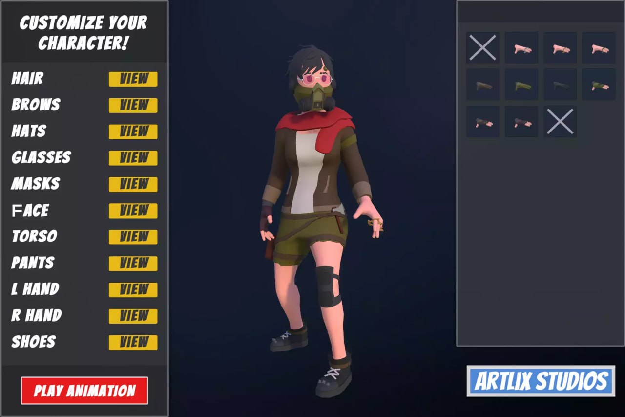 Customizable 3D Survival Characters Vol 2📱 - изображение 3